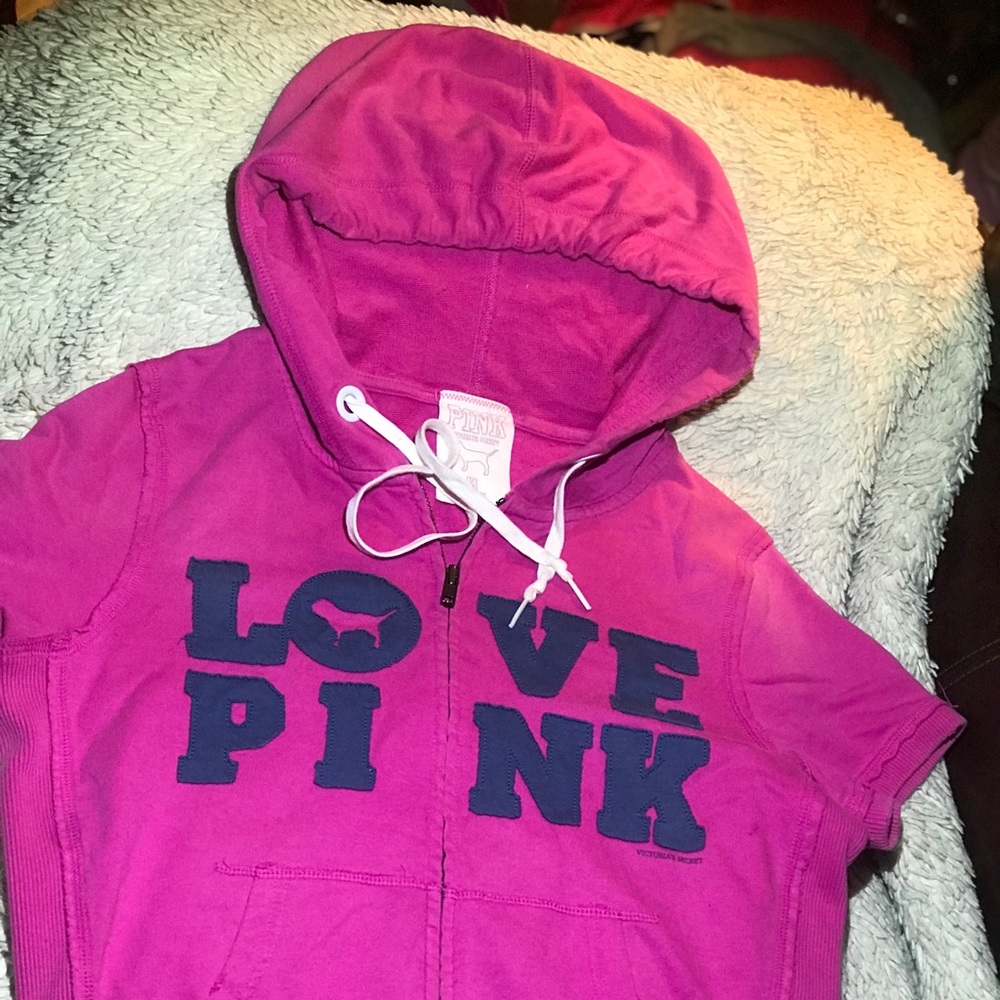 Victoria’s Secret pink short sleeve sweater